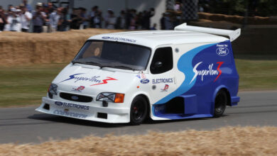 Photo of Ford Supervan: мотор Формулы-1 и 2000 лошадиных сил в развозном фургоне